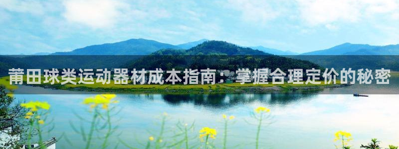意昂3新能源：莆田球类运动器材成本指南：掌握合理定价