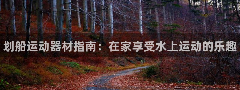 意昂3娱乐首页官网下载：划船运动器材指南：在家享受水