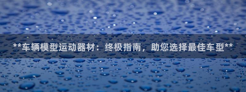 意昂体育3招商电话地址：**车辆模型运动器材：终极指